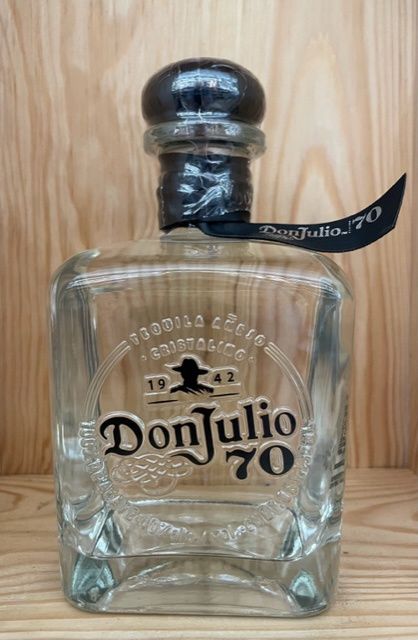 DON JULIO 70TH ANNIVERSARY ANEJO BLANCO REGULARLY $74.99 750ML -