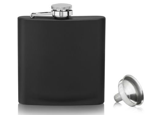 TRUE FLASK 6OZ MATTE BLACK