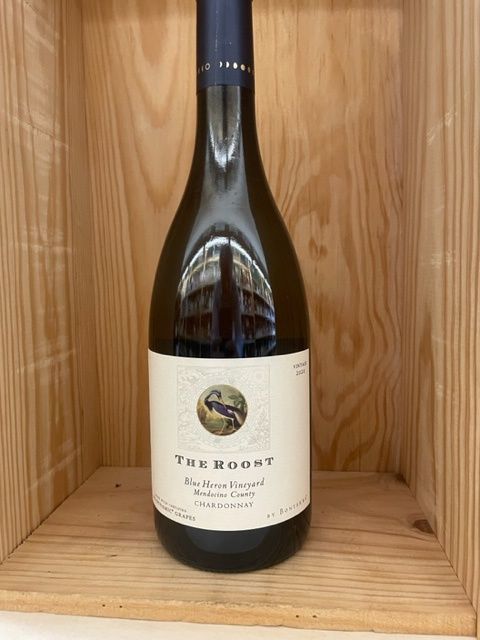 THE ROOST BLUE HERON VINEYARD CHARDONNAY MENDOCINO  BIODYNAMIC TASTING PANEL 94