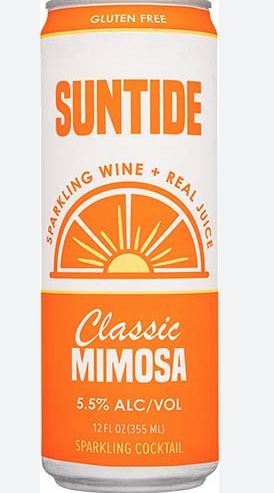 SUNTIDE CLASSIC MIMOSA 4PK CANS