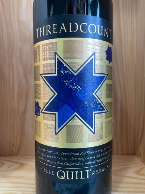 QUILT THREADCOUNT RED BLEND CALIFORNIA