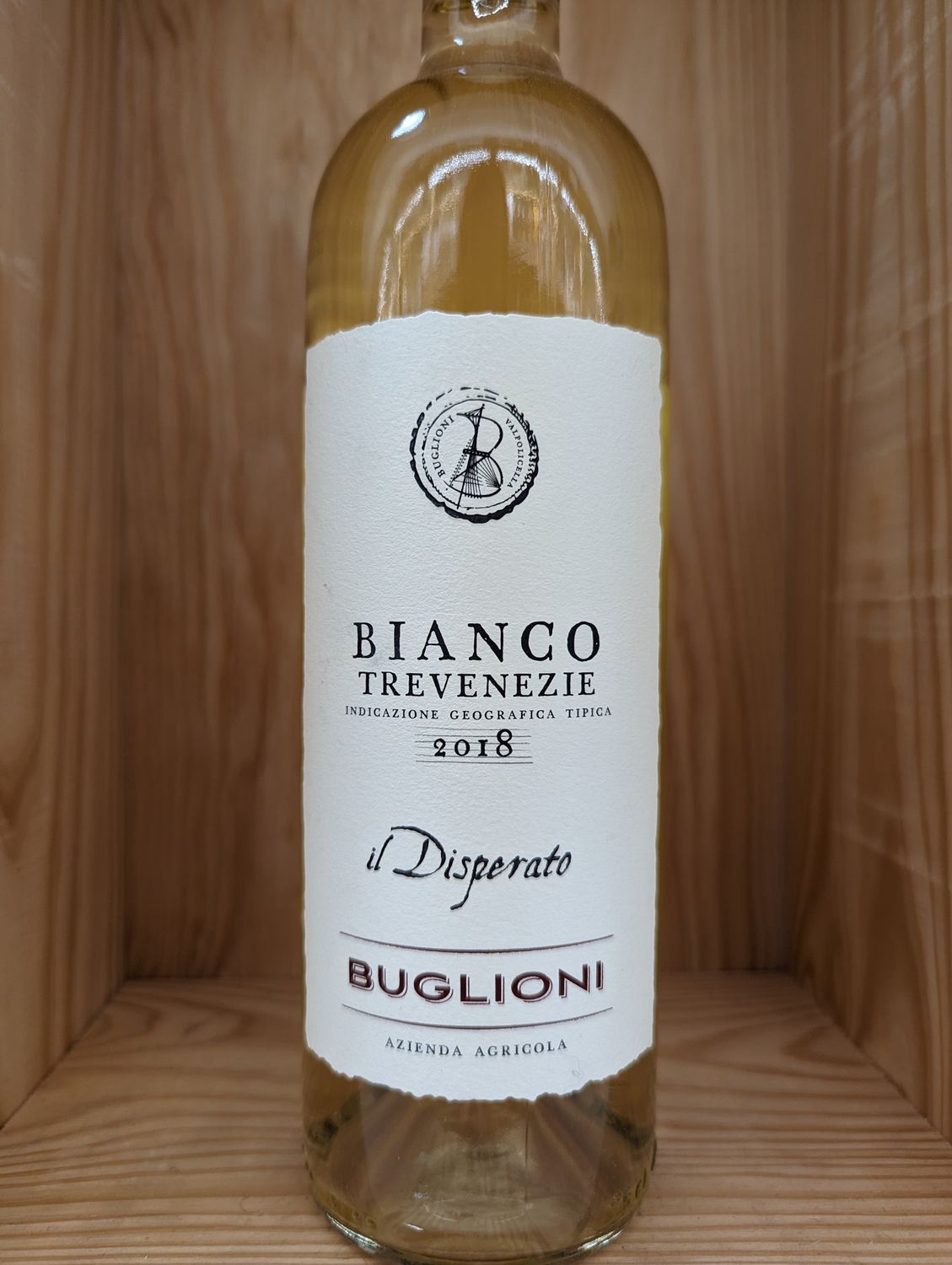 BUGLIONIIL DISPERATO BIANCO TREVENEZIE 2018 CT 90
