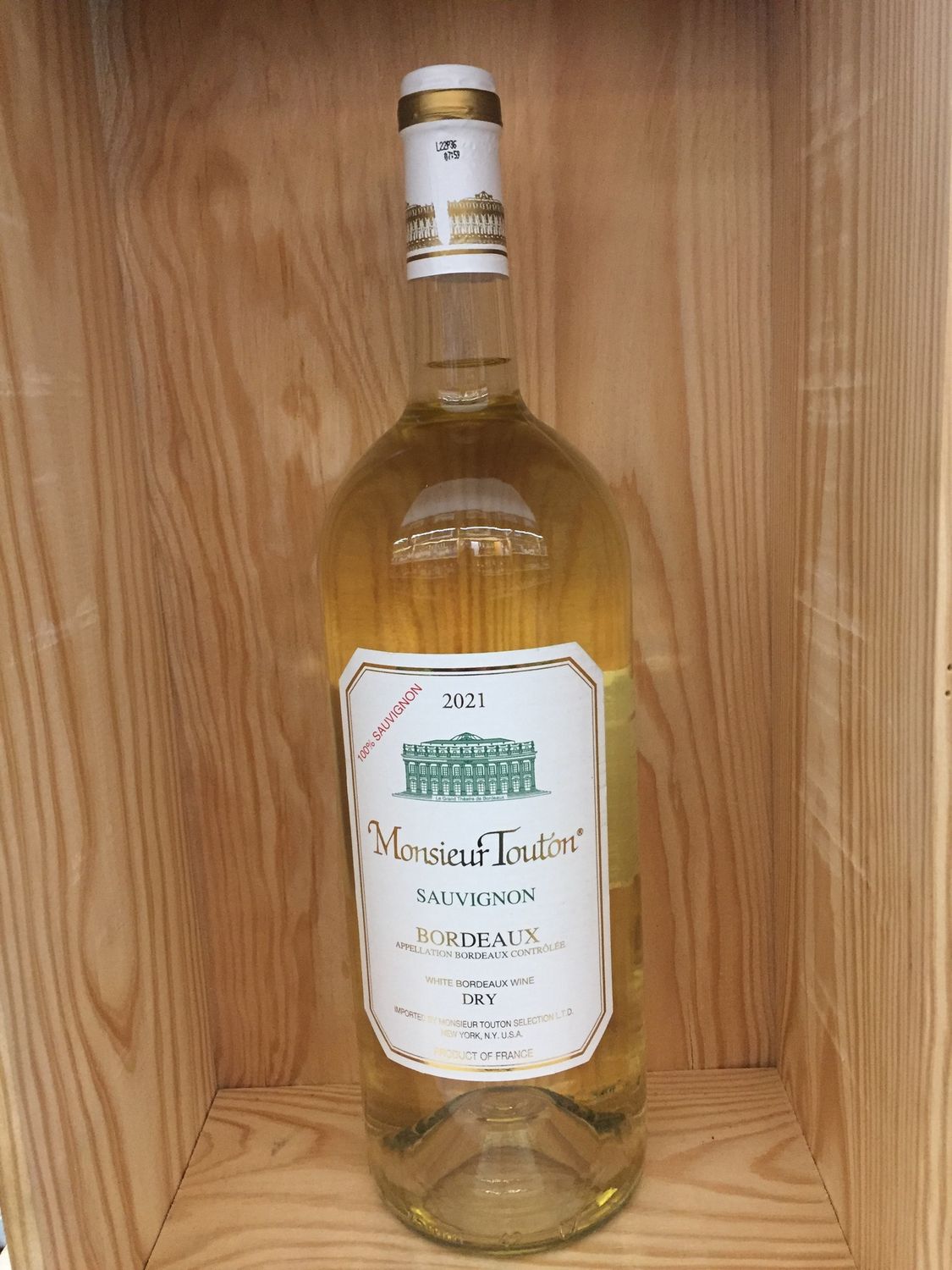 MONSIEUR TOUTON SAUVIGNON BLANC 1.5L -