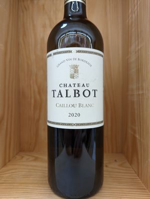 CHATEAU TALBOT CAILLOU BLANC 2020 DECANTER 92