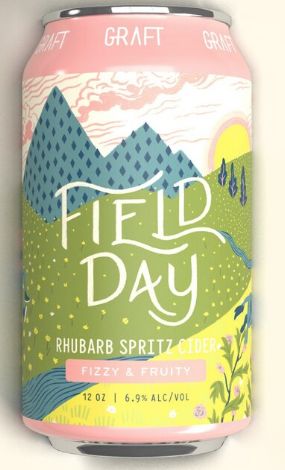 GRAFT FIELD DAY STRAWBERRY SPRITZ CIDER 4PK CANS