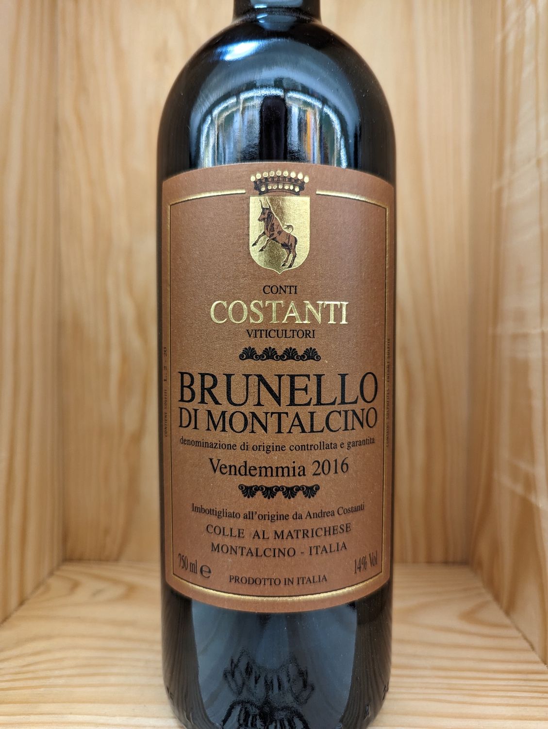 COSTANTI BRUNELLO DI MONTALCINO 2016 WE 99