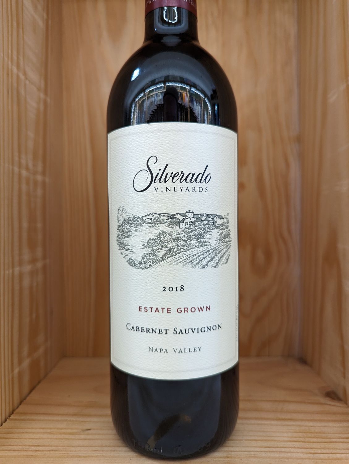 SILVERADO ESTATE GROWN NAPA VALLEY CABERNET SAUVIGNON 2018 TASTING PANEL 94