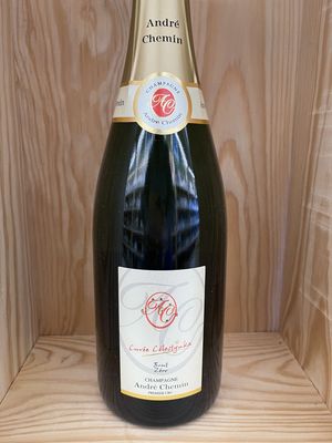 ANDRE CHEMIN CHAMPAGNE BRUT ZERO 90 DECANTER - 750ML