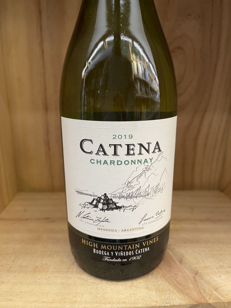 CATENA CHARDONNAY MENDOZA 2019 JAMES SUCKLING 92- 750ML