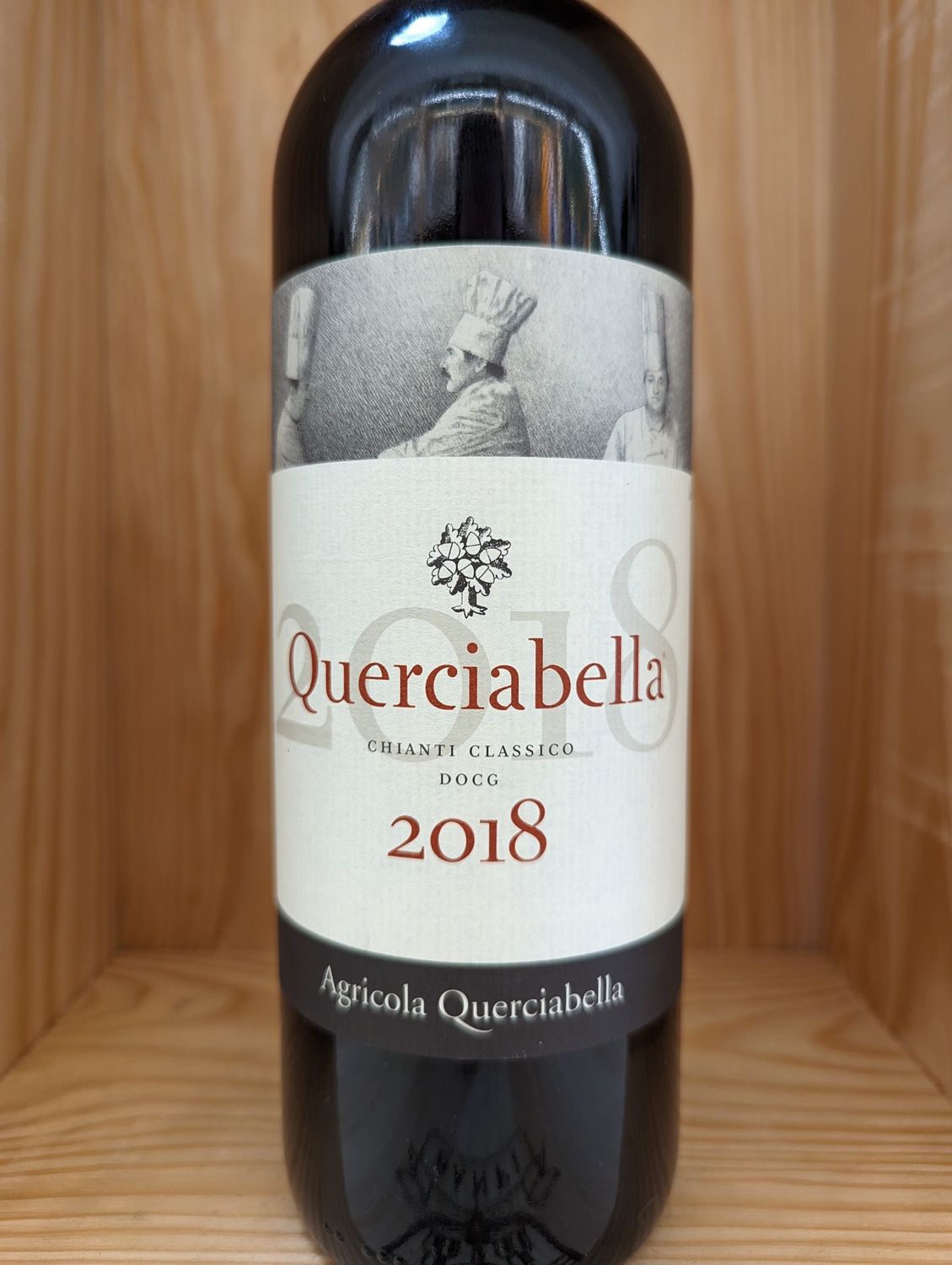 QUERCIABELLA CHIANTI CLASSICO 2018 (ORGANIC) VINOUS 93