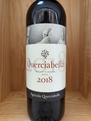 QUERCIABELLA CHIANTI CLASSICO 2018 (ORGANIC) VINOUS 93