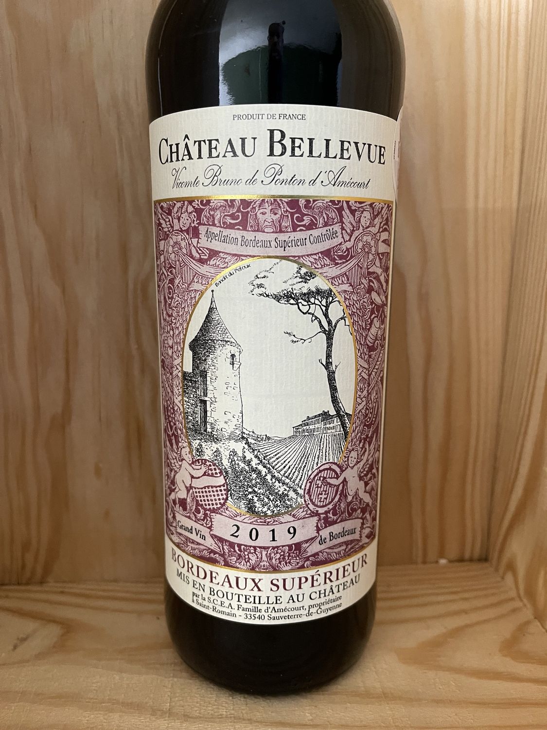 CHATEAU BELLEVUE BORDEAUX SUPERIEUR 2022 WINE ENTHUSIAST 89