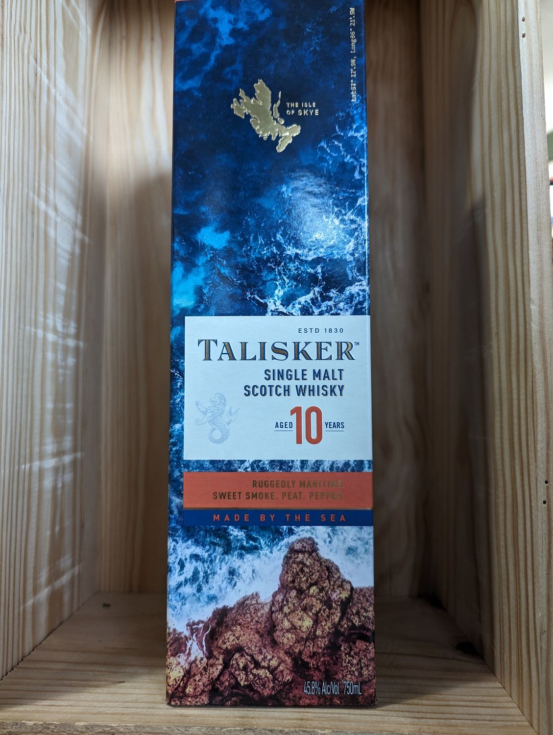 TALISKER 10 YR SINGLE MALT SCOTCH WHISKEY - 750ML