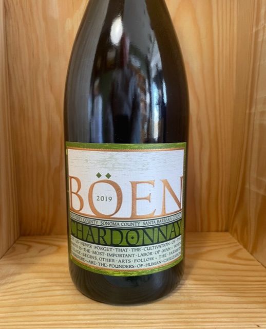 BOEN CHARDONNAY CALIFORNIA 2019 TASTING PANEL 91-750ML