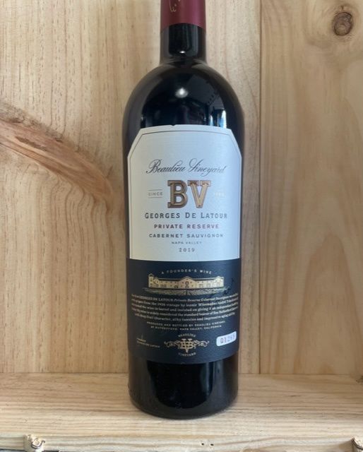 BEAULIEU VINEYARD GEORGES DE LATOUR NAPA VALLEY PRIVATE RESERVE CABERNET SAUVIGNON 2019 JAMES SUCKLING 100 WINE OF THE YEAR 2022