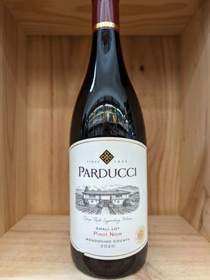 PARDUCCI PINOT NOIR MENDOCINO 2020 WINE ENTHUSIAST 92