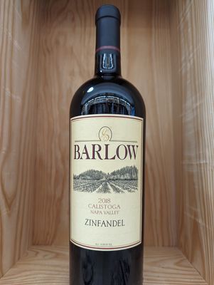 BARLOW ZINFANDEL CALISTOGA NAPA VALLEY 2018