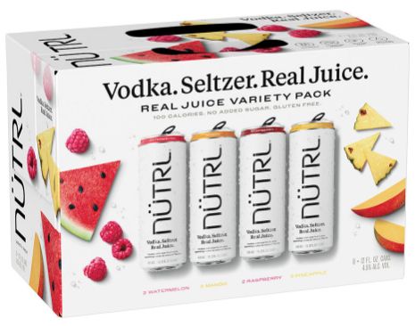 NUTRL VODKA SODA VARIETY 8PK