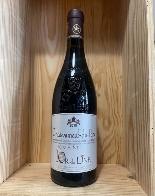 DOMAINE L&#39;OR DE LINE CHATEAUNEUF DU PAPE 2019 REGULARLY $49.99