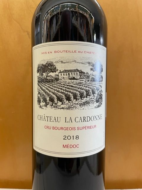 CHATEAU LA CARDONNE MEDOC 2018