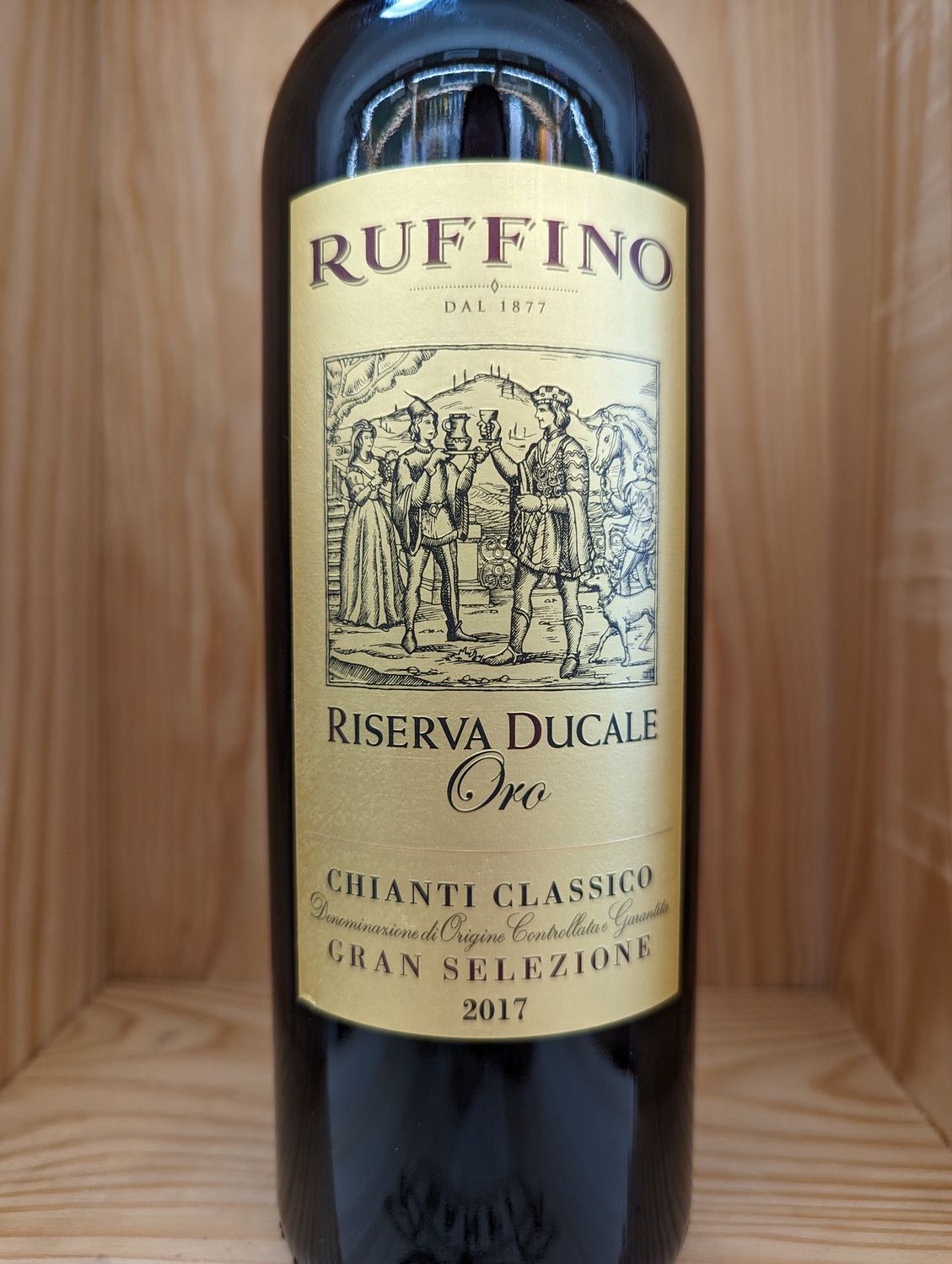 RUFFINO CHIANTI RISERVA DUCALE ORO 2017 WINE ENTHUSIAST 92