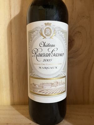 CHATEAU RAUZAN-GASSIES MARGAUX 2005 WINE ADVOCATE 92 - 750ML