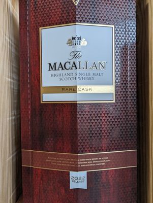 MACALLAN RARE  CASK RELEASE 2022 HIGHLAND SINGLE MALT- 750ML