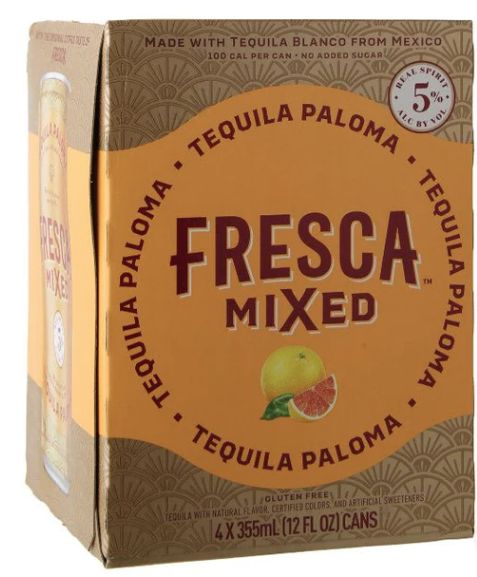FRESCA MIXED TEQUILA PALOMA RTD 4PK CANS