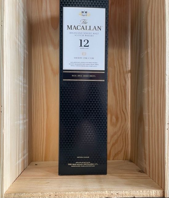 THE MACALLAN SINGLE MALT 12 YEAR SHERRY CASK - 750ML