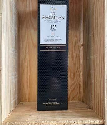 THE MACALLAN SINGLE MALT 12 YEAR SHERRY CASK - 750ML