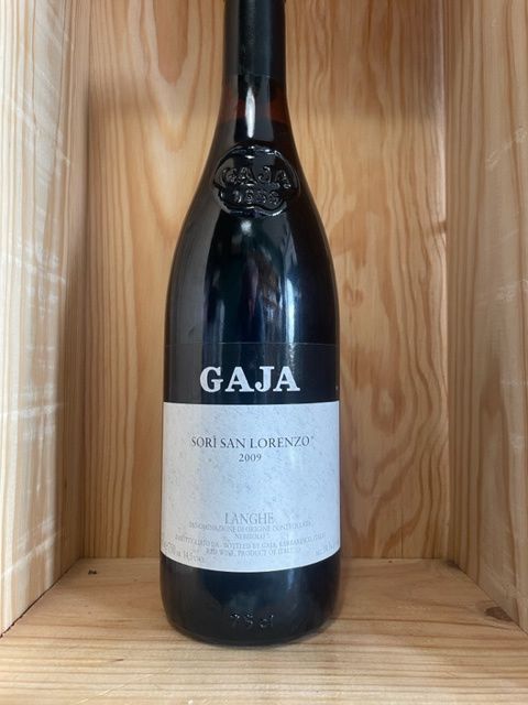 GAJA SORI SAN LORENZO 2009 LANGHE WINE ADVOCATE 96  JOHN&#39;S CELLAR SELECTION- 750ML