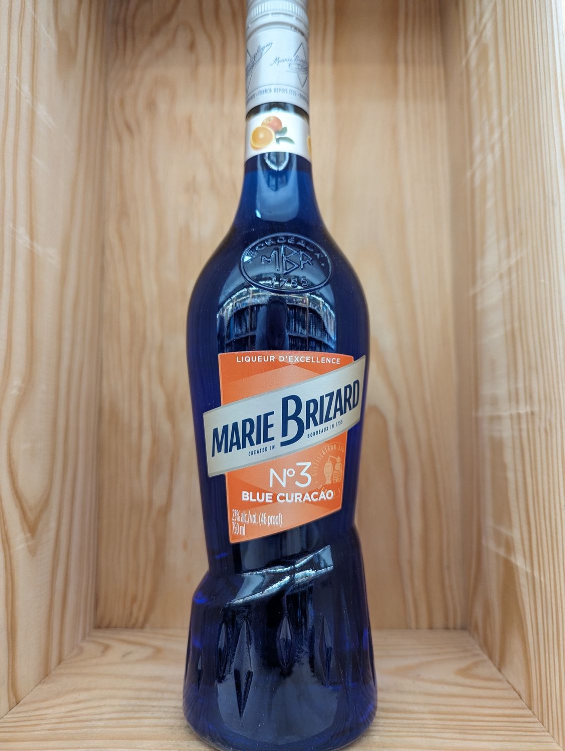 MARIE BRIZARD BLUE CURACAO NO 3 REGULARLY $26.99