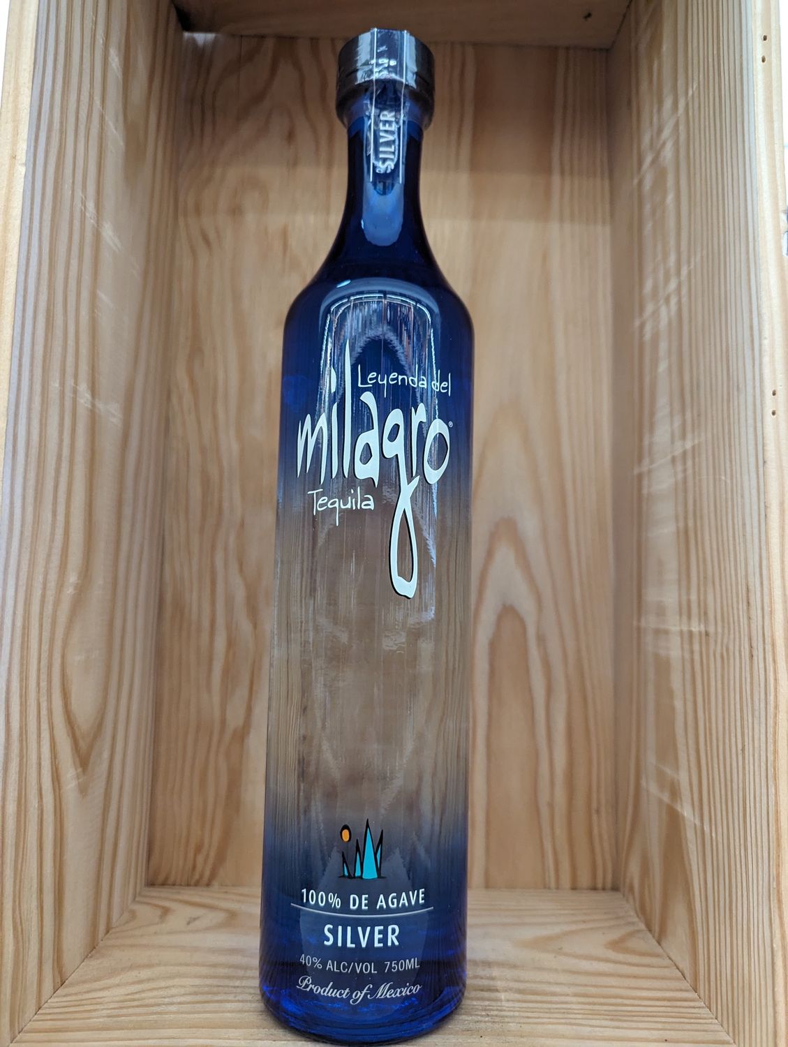MILAGRO SILVER TEQUILA  - 750ML