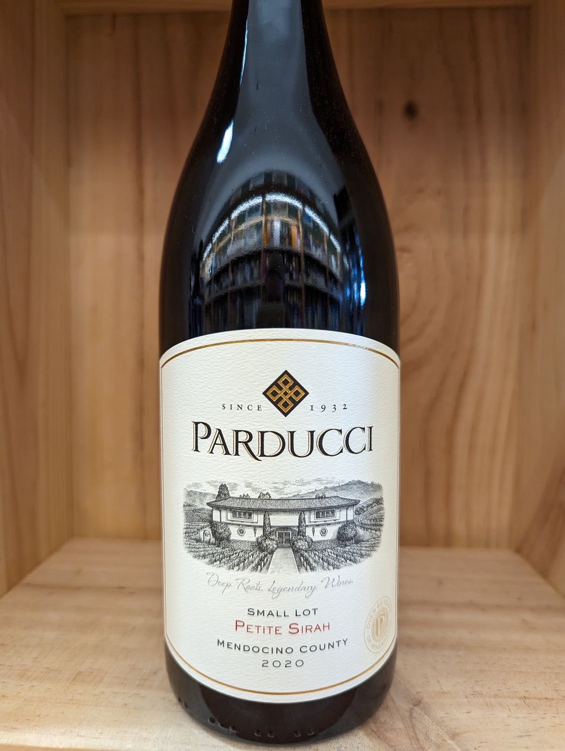 PARDUCCI PETITE SIRAH MENDOCINO 2020 WINE ENTHUSIAST 90 (VEGAN)