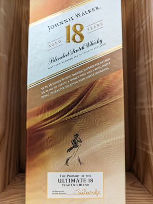 JOHNNIE WALKER 18 YEAR BLENDED SCOTCH