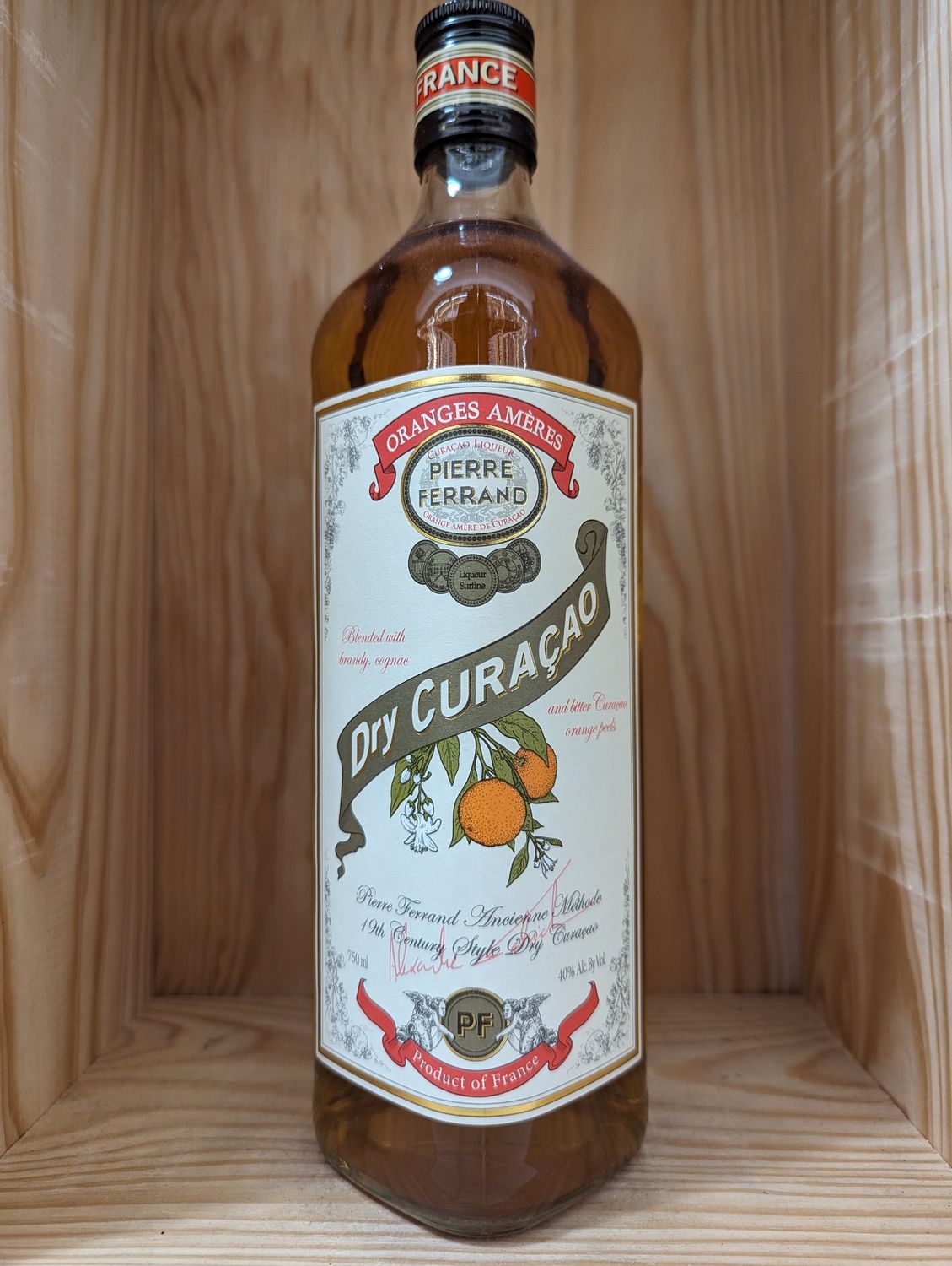 PIERRE FERRAND DRY ORANGE CURACAO - 750ML