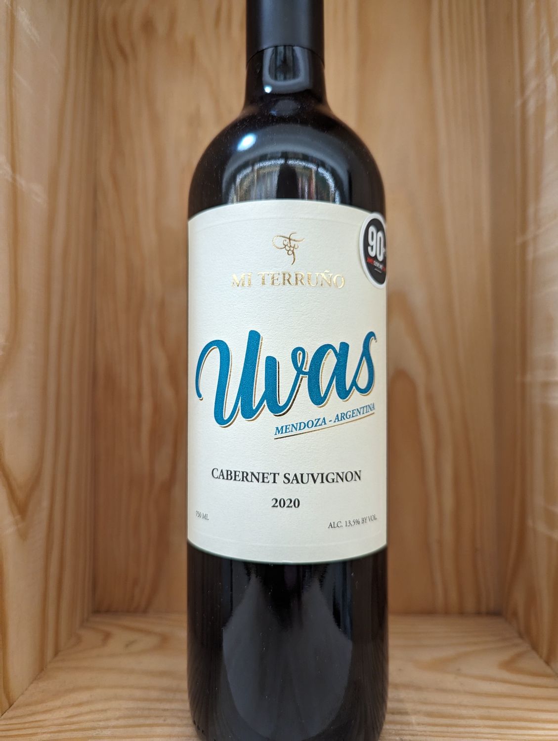 MI TERRUNO UVAS CABERNET SAUVIGNON 2020 JAMES SUCKLING 90
