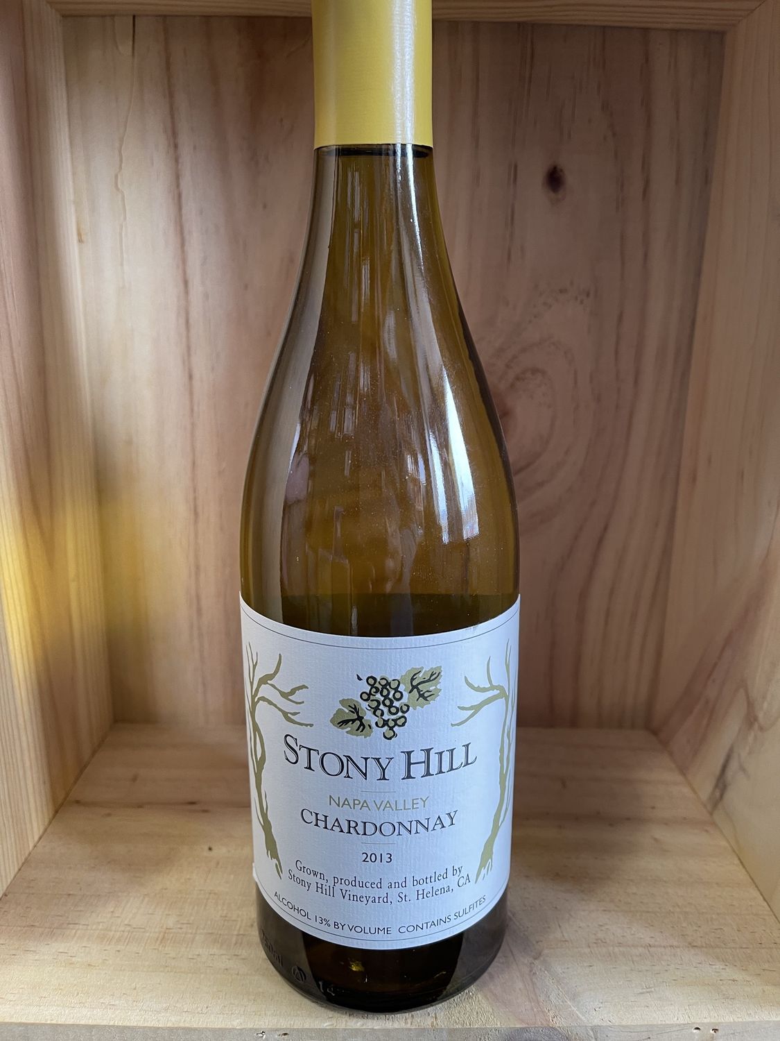 STONY HILL CHARDONNAY NAPA VALLEY 2013 - 750ML