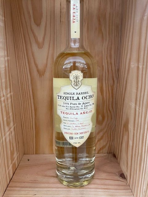 TEQUILA OCHO SINGLE BARREL LA LAJA 2019