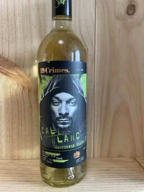 19 CRIMES SNOOP DOG CALI BLANC SAUVIGNON BLANC 2021 REGULARLY $14.99