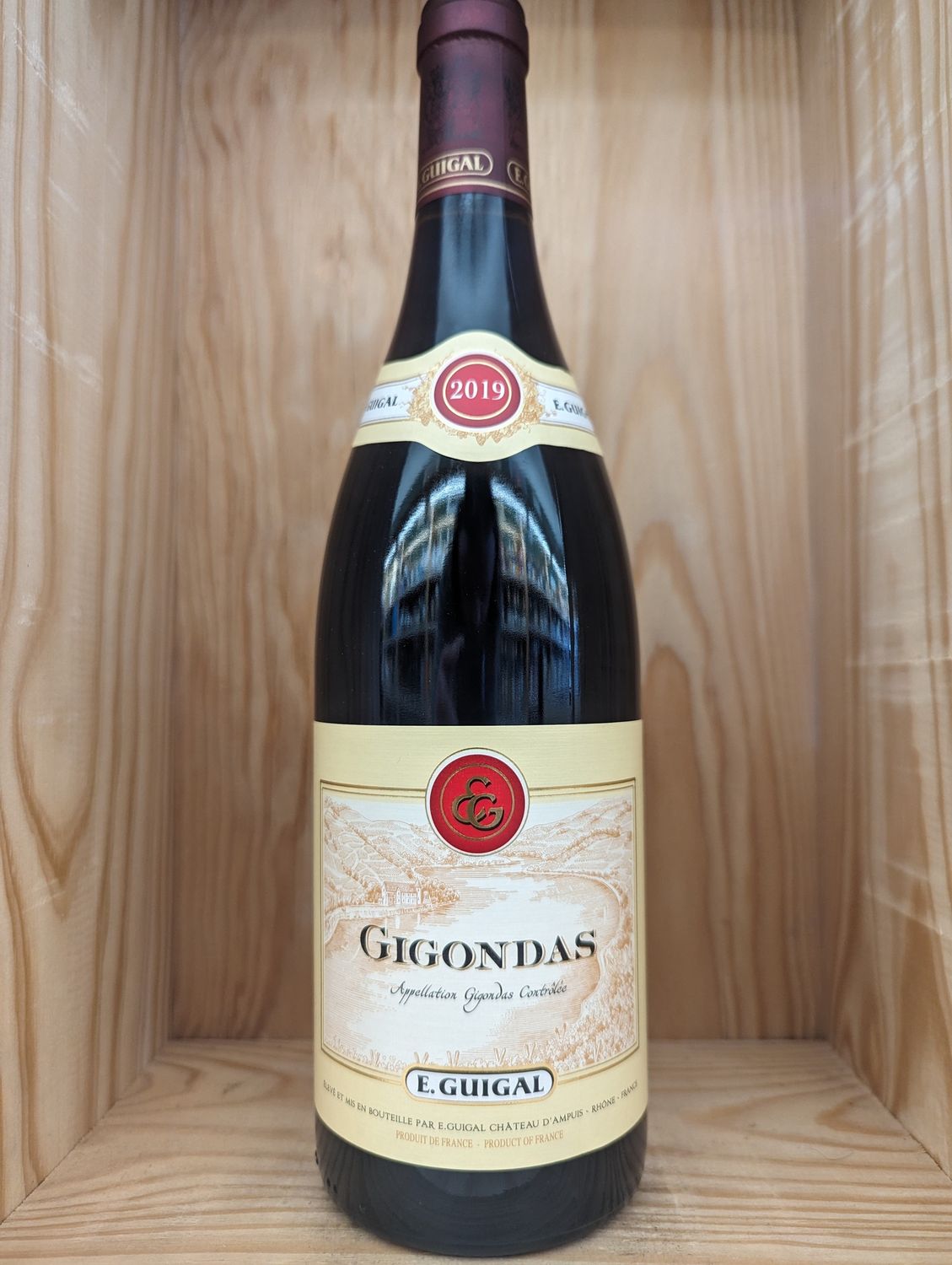 E. GUIGAL GIGONDAS 2019 91 POINTS WINE ENTHUSIAST