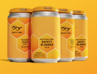 INDUSTRIAL ARTS SAFETY GLASSES NON-ALCOHOLIC PILSNER