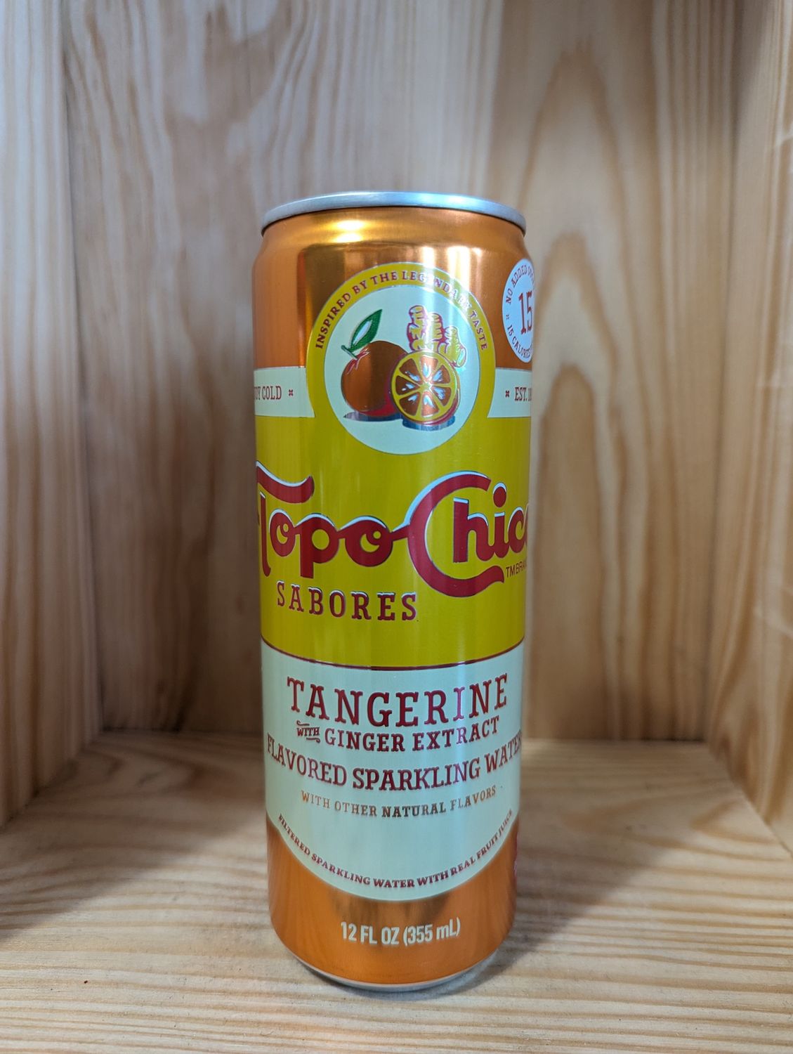 TOPO-CHICO SABORESE TANGERINE AND GINGER SPARKLING WATER 12OZ