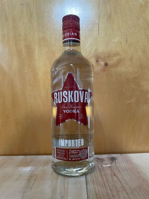 RUSKOVA VODKA REGULARLY $14.99