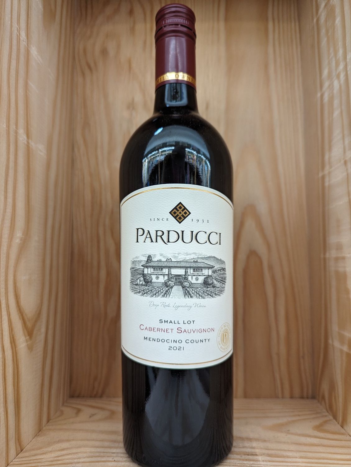 PARDUCCI CABERNET SAUVIGNON SMALL LOT MENDOCINO 2022 WINE ENTHUSIAST 90 REGULARLY $17.99