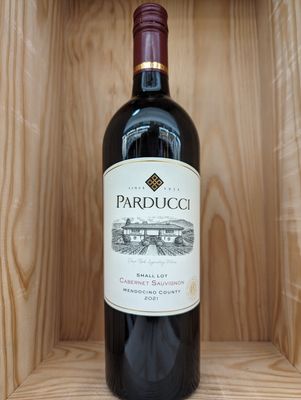PARDUCCI CABERNET SAUVIGNON SMALL LOT MENDOCINO 2022 WINE ENTHUSIAST 90 REGULARLY $17.99