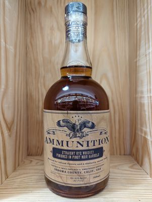 AMMUNITION RYE WHISKEY 750ML - 750ML