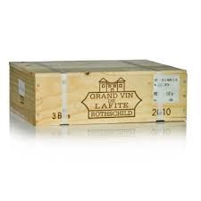 CHATEAU LAFITE ROTHSCHILD PAUILLAC 2010 3 BOTTLE WOOD CASE