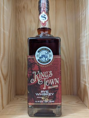 SWAMP FOX DISTILLING KING&#39;S TOWN SMALL BATCH RYE WHISKEY  - 750ML