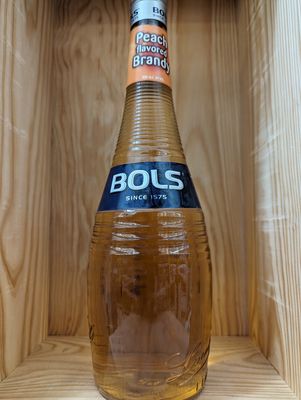 BOLS PEACH FLAVORED BRANDY - 1 L